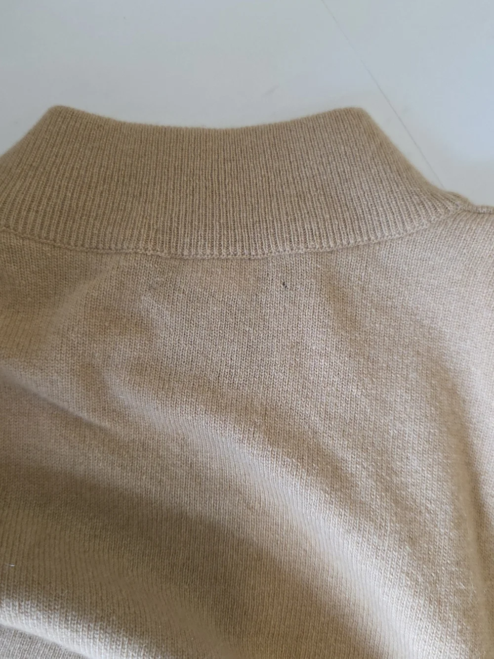 Men's Camel Turtleneck Sweater - Soft Knit